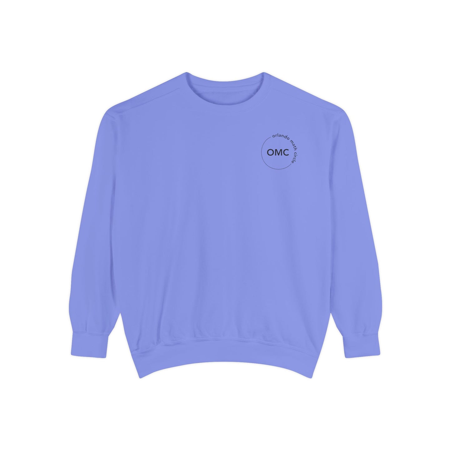 Math Club Graphic Sweatshirt — 'Orlando Math Circle' Geometric Back Print