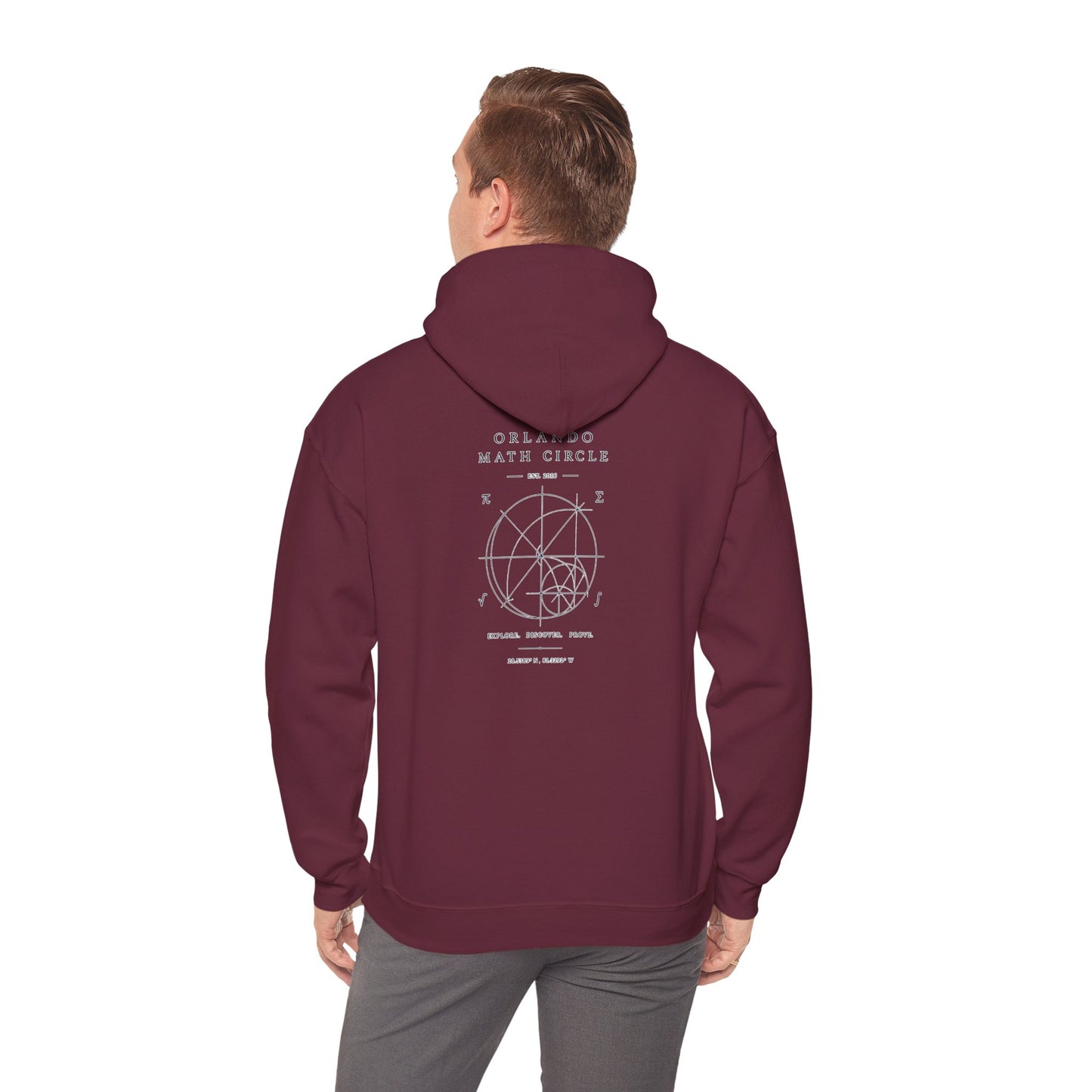 Math Circle Hoodie — OMC Orlando Math Circle Pullover