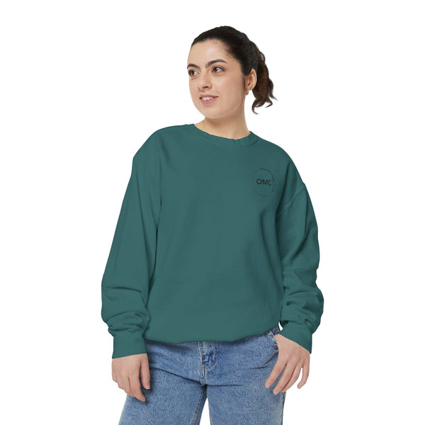Math Club Graphic Sweatshirt — 'Orlando Math Circle' Geometric Back Print