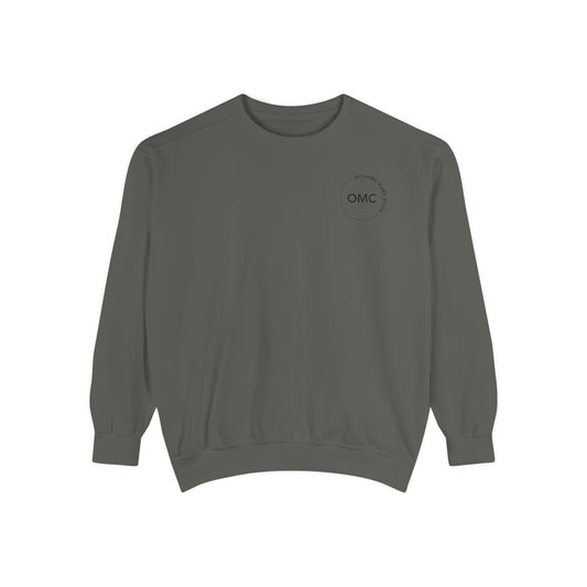 Math Club Graphic Sweatshirt — 'Orlando Math Circle' Geometric Back Print