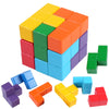 Wooden Soma Cube Puzzle